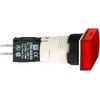 Schneider Electric 16mm raudona 24V kintamos / nuolatinės srovės signalinė lemputė (XB6DV4BB)