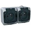 Schneider Electric Cedar Plius sandarinimo lizdas dvivietis su / U 16A IP44 pilkas (WDE000624)