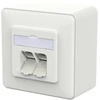 Schneider Electric Lizdas IDC METZ CONNECT E-DAT C6A, 2 porty, AP, balta (spalva sygnalizacyjny) (26.11.0585)