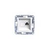 Schneider Electric ASFORA kompiuterio lizdas RJ45 cat.5E be balto rėmelio - EPH4300721