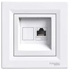 Schneider Electric ASFORA kompiuterio lizdai single RJ45 cat.6 balta - EPH4700121