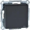Schneider Electric Merten sistema M viengubas lizdas su 16A IP20 apertūra ir antracito atlaidu (MTN2614- 0414)