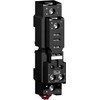 Schneider Electric „Harmony Relay RP“ 5 kontaktų 250 V DIN bėgelio relės lizdas, skirtas naudoti su RPM (1CO) serijos kištukinėmis relėmis