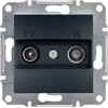 Schneider Electric RTV galutinis lizdas Asora be antracito rėmelio (EPH3300171)