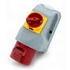 Schneider Electric N010TRG Fiksuotas maitinimo lizdas kombinuotas 16A/5P + pagrindinis jungiklis, ELS Elektrotechnika, N010TRG