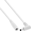 Schneider Electric InLine® DC ilginamasis kabelis, kampuotas kištukas, 4,0 x 1,7 mm, baltas, 2 m