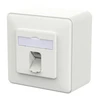 Schneider Electric METZ CONNECT Lizdas E-DAT C6A IDC 1 Port AP balta (130D370027-I)