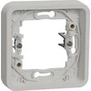 Schneider Electric Mureva Styl 1x įleidžiamas pagrindas su tvirtinimo žnyplėmis, baltas MUR39108