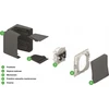 Schneider Electric 2 LAIPTŲ JUNGIMAS MUREVA ANTRACITIS