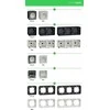 Schneider Electric Mureva Styl Sienos pagrindas 3x horizontalus antracitas MUR37713