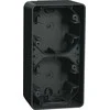 Schneider Electric Mureva Styl Wall pagrindas 2x vertikalus antracitas MUR37912