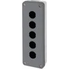 Schneider Electric 5 skylių dėklas 22mm pilkas IP65 (XALD05)