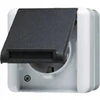 Schneider Electric Obudowa natynkowa Jung 820W, Lizdas elektryczne, pilka