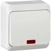 Schneider Electric Paviršinis jungiklis WNT-100PS 1 polių apšviestas baltas WDE001014