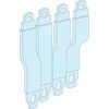 Schneider Electric Prisma Plus, G sistema, jungtys tarp NSX-IN250 ortakiuose ir šynose LVS04075