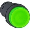 Schneider Electric Valdymo mygtukas 22 mm žalias su savaiminio grįžimo funkcija ir foniniu apšvietimu 1Z (XB7NW3361)