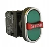 Schneider Electric Emas 3 JUNGIKLIS ŽALIAS STOP NE+NC+NE