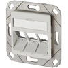 Schneider Electric Metz Connect BTR E-DAT modulis 3x8(8) UPk be modulių - Įleidžiama jungiamoji dėžutė - Grynai balta, RAL 9010 - 3 prievadai (1309161102-E)