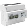 „Qoltec“ 3 fazių dvikryptis elektroninis skaitiklis | Energijos skaitiklis, montuojamas ant DIN bėgelio | 400 V | 100 A | LCD | 4P