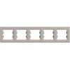 Schneider Electric 5x horizontalus bronzos rėmelis (EPH5800569)