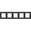 Schneider Electric 5 kartus horizontalus antracito rėmas (EPH5800571)