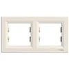 Schneider Electric RAM.2-KR. HORIZONTAL CREAM ASPHORA