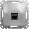 Schneider Electric Sedna Design RJ45 cat.5e UTP kompiuterio lizdas sidabrinis aliuminis SDD113451