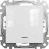 Schneider Electric Mygtukinis jungiklis SCHNEIDER Sedna Desing, su lempute,10A, baltas; SDD111111L