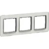 Schneider Electric Sedna Elements, 3 dalių rėmas, baltas stiklas
