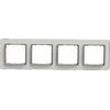Schneider Electric Sedna Elements, 4 dalių rėmas, baltas stiklas
