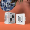 Schneider Electric T400U PSMART Smart lizdas baltas Wi-Fi TUYA matavimas USB+USB-C