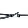 Schneider Electric WKK Kabelių jungtys iš plastiko juodos UV stabilizuotos 200x4,8mm 100 vnt.