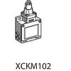 Telemecanique Sensors XCKM102 ribinis jungiklis 1R 1Z Snap Action metalinis stūmiklis su plieniniu voleliu XCKM102