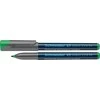 Schneder Žymeklis permanentinis Schneider Maxx 224 M, 1.0 mm, OHP, apvali galvutė, žalias 1213-037