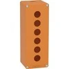 Schneider Harmony XAP Control box, tuščia, oranžinė, 6 skylių, XAPO4506