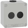 Schneider Harmony XAP Control box, tuščia, pilka, 2 skylės, XAPD1202