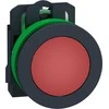 Schwalbe Schneider Electric Harmony XB5 plokščias plastikinis mygtukas. raudonas fi30 sklandus objektyvas integruotas LED 230...240 V AC XB5FVM4