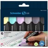 Schneider Žymeklių rinkinys SCHNEIDER Job Pastel Pilkas, 1-5 mm, 6 vnt., dėžutė su pakabinimo kilpa, mišrių spalvų