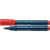 Žymeklis permanentinis Schneider Maxx 130, 1-3 mm, apvali galvutė, raudonas 1213-019