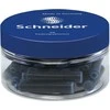 Schneder Rašalo kapsulės, Schneider, 30 vnt., trumpos, mėlynos sp.