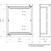Schneider Prisma Plus G Paviršinis korpusas 480x600x205mm IP30 LVS08103