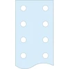 Schneider Electric JUOSTELĖ SU SKYLĖMIS 25X 5MM PRISMASET