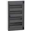 Schneider LVSXR418 PrismaSeT XS 4x18 PSXS-4-18-NT-P skirstomasis skydas, montuojamas paviršiuje, skaidrios durys, IP40 IK09 LVSXR418
