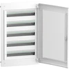 Schneider LVSXP524 PrismaSeT XS 5x24 PSXS-5-24-PT-P skirstomieji įrenginiai, įleidžiami į žemę, skaidrios durys, IP40 IK09 LVSXP524