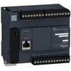 Schneider „Modicon M221-24I/O“ (TM221C24T) 24 įėjimų/išėjimų PNP tranzistorinis programuojamas valdiklis