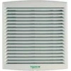 Schneider Electric Schneider ClimaSYS 230V 38m3 / h ventiliatorius su oro išleidimo grotelių ir G2 filtras (NSYCV38M230PF)
