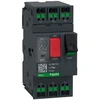 Schneider Variklio jungiklis TeSys Deca 3P AC-3/AC-3e 4–6,3 A termomagnetinis snap-in gnybtai su mygtuku (GV2ME10A)
