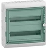 Schneider Electric SCHNEIDERE Hermetinis skirstomasis įrenginys Schneider Mureva / d. Kaedra 2x18 IP65 UV MRV-2-18-NT-T 13434 paviršinės permatomos durys.