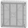 Schneider Electric SCHNEIDERE Hermetinis skirstomasis įrenginys Schneider Mureva / d. Kaedra 2x18 IP65 UV MRV-2-18-NT-T 13434 paviršinės permatomos durys.