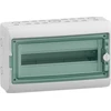 Schneider Electric SCHNEIDERE Hermetinis skirstomasis skydas Schneider Mureva / d. Kaedra 1x18 IP65 UV MRV-1-18-NT-T 13432 paviršinės permatomos durys.